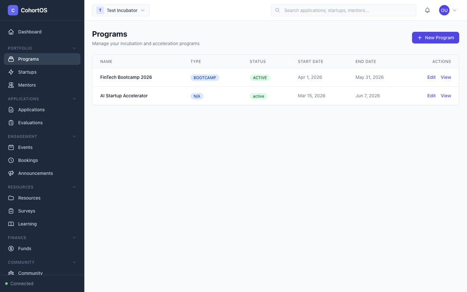 Creating Your First Program