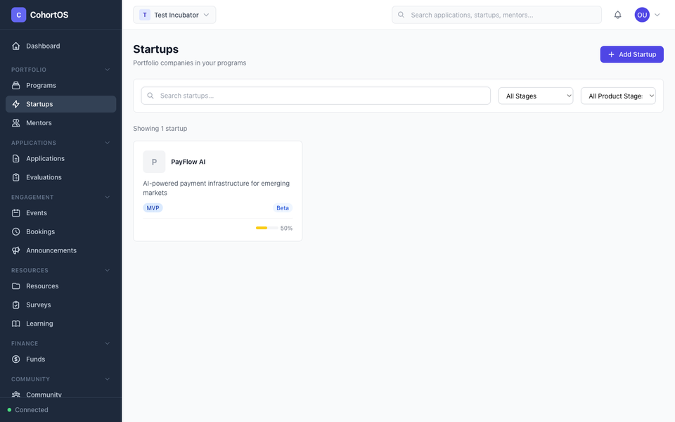 Managing Your Startup Portfolio