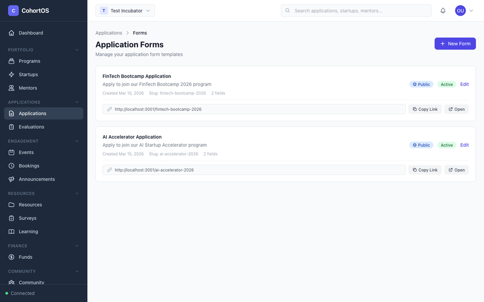 Building Application Forms