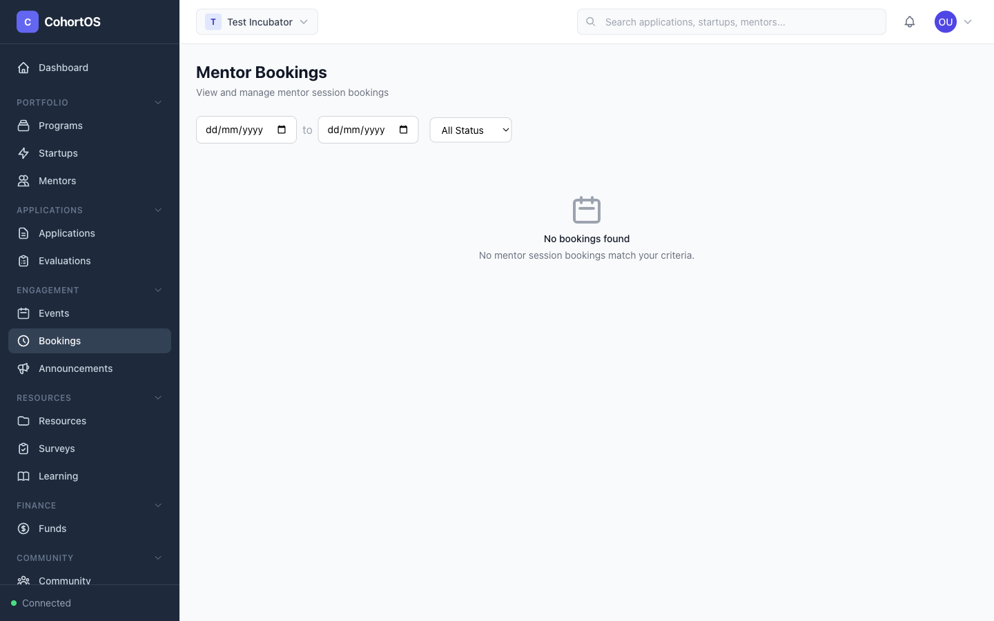Managing Bookings & Mentor Sessions